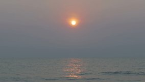 Video of Morning Sea landscape