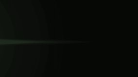 Animated text St. Patrick's Day on a black background. 4k video of the appearing text.