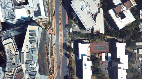 Aerial views of Sandton in Johannesburg, South Africa 1
