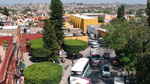 San Miguel de Allende , Guanajuato / Mexico - 03 25 2019: San Miguel de Allende