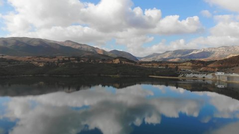 Amari Dam in the prefecture of Rethymno