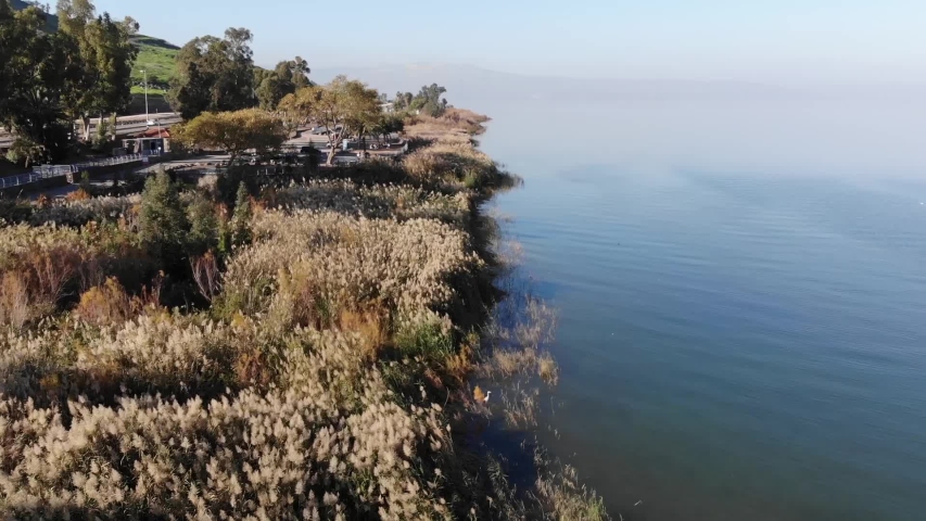 Sea of galilee tiberias israel holy land