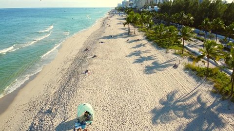 Drone footage Fort Lauderdale Beach