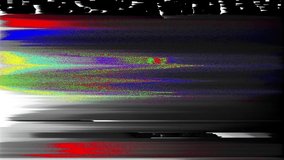 Glitch TV Static Noise Distorted Signal Problems