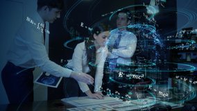 Science technology concept. Scientist. Mathematics. Physics. Analytics. - Powered by Shutterstock - Get 15% off with code: PIKWIZARD15