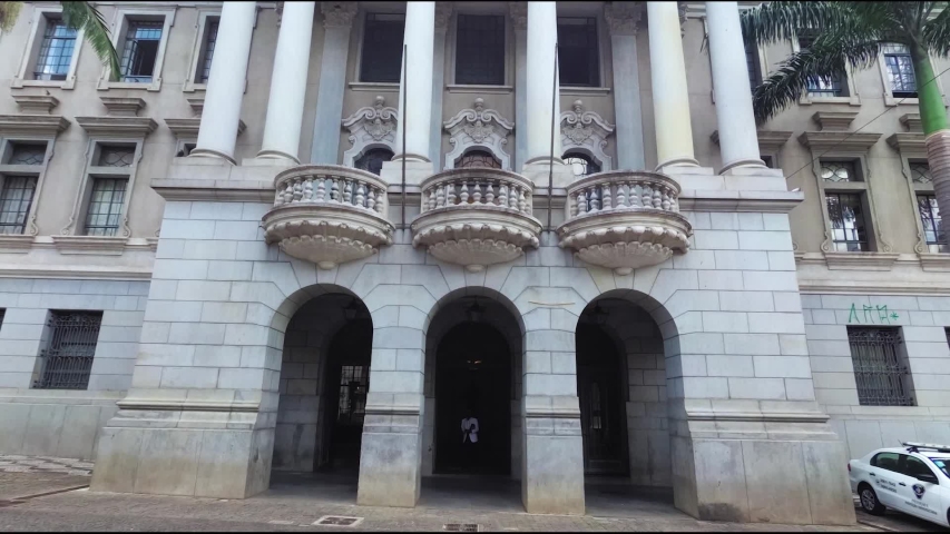 Law School, Institute, University of Sao Paulo city (Brazil, Panorama)