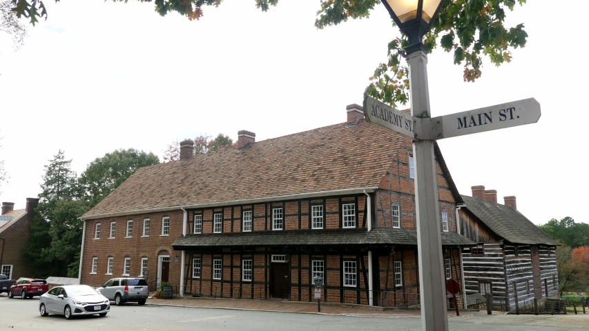 Historic Old Salem, Single Brothers House in 4k