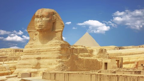 Timelapse Of The Famous Sphinx の動画素材 ロイヤリティフリー Shutterstock