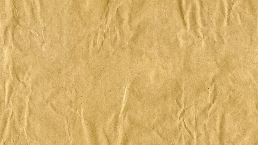 Old paper isolated on yellow moving background with clipping path