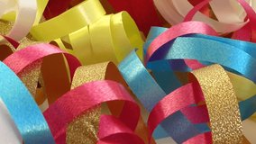 Multicolored serpentine and holiday background. - Powered by Shutterstock - Get 15% off with code: PIKWIZARD15