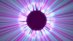 3d rendering of neon glowing rays. Computer generated abstract modern background from colorful radial lines - Powered by Shutterstock - Get 15% off with code: PIKWIZARD15