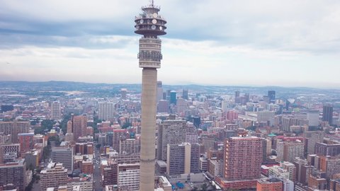 Aerial views of Johannesburg CBD 2