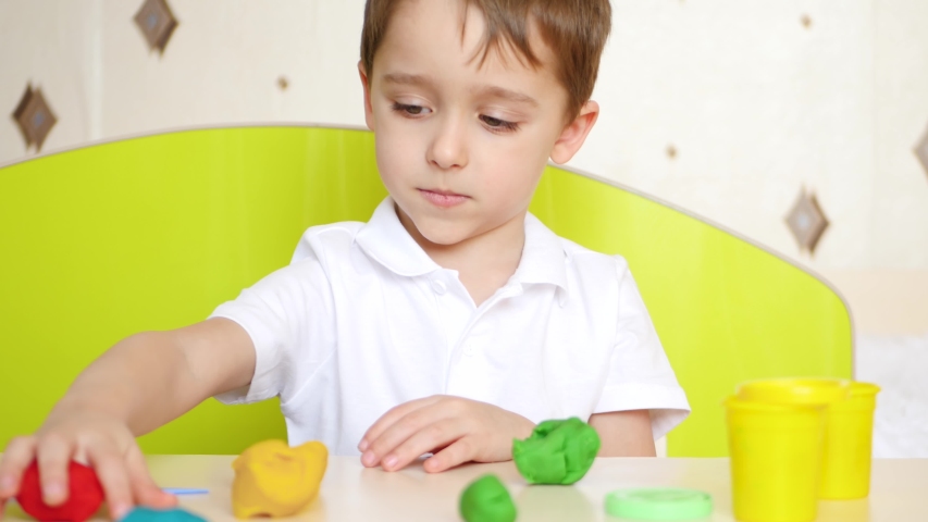 boy play doh videos