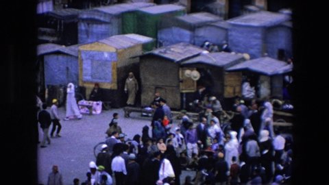ALGERIA-1971: Refugees Camp Muslim Survivors