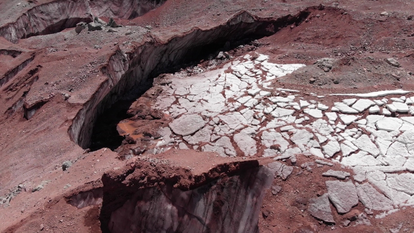 Plaza Francia facing Aconcagua south Face