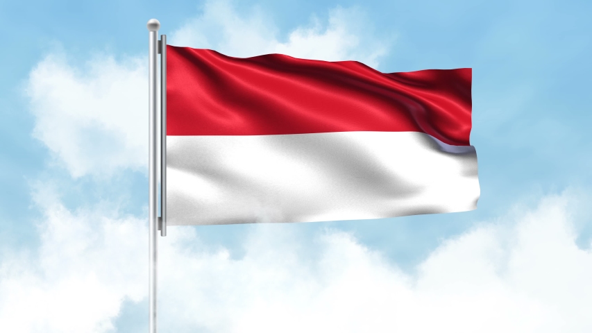 Indonesia Flag 3d Animation Green Screen Stock Footage Video 100 Indonesia Flag 3d Animation Green Screen Stock Footage Video 100