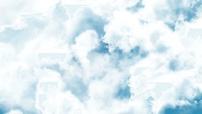 Video of Clouds animation background