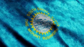 Video of South Dakota State Flag 