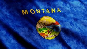 Video of Montana State Flag 