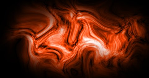 Twirling abstract orange background. 4k 20 seconds long video. Motion design in popular colors. Orange tones palette