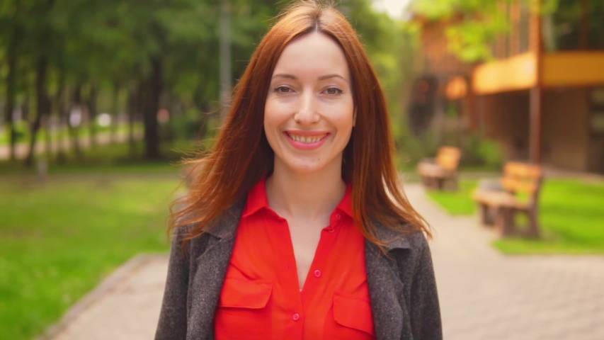 Redhead student