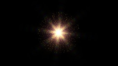 Star Big Bang Background Animation