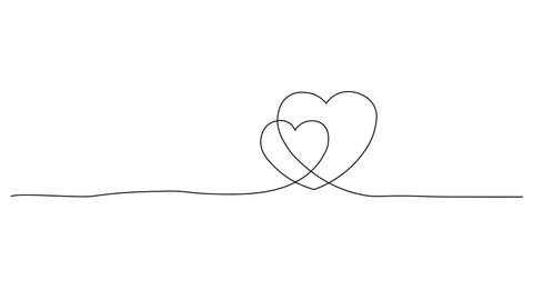 lines. Funny doodle hearts icons collection. Hand drawn Valentines day, wedding design illustration.