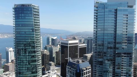 Vancouver/Canada   Aerial video from Vancouver in Canada     taken by drone camera