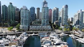 Vancouver/Canada   Aerial video from Vancouver in Canada     taken by drone camera