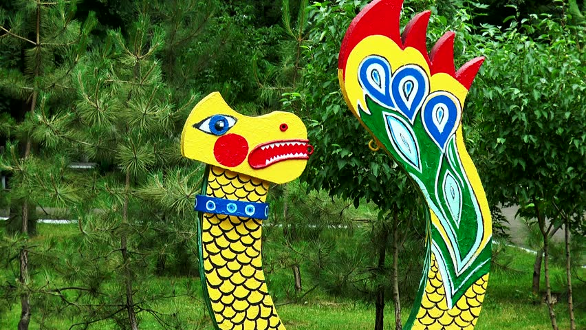 iron dragon in the children