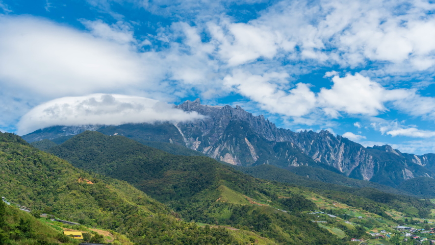 Sunset over the hills and clouds in Malaysia image - Free stock photo ...