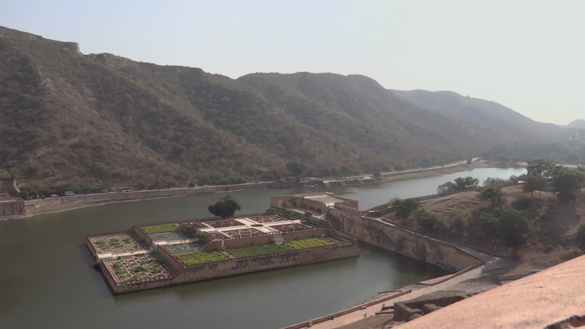 Medium, part of Maota Lake seen from Amer Fort, India