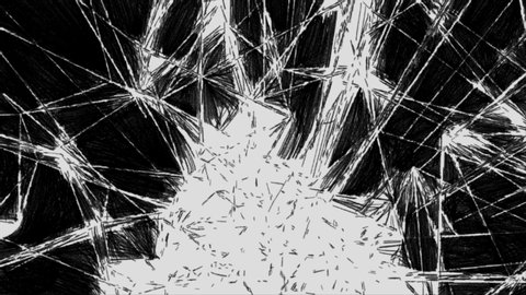 4k Broken And Shattered Glass の動画素材 ロイヤリティフリー 532 Shutterstock