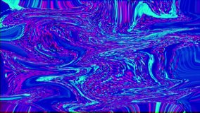Computer generated abstract clip, holographic corrupted data vfx. Retro futurism background.