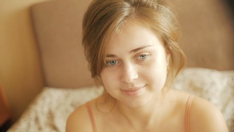 Closeup On Face Beautiful Mature Blonde Stock Photo 83632774 | Shutterstock