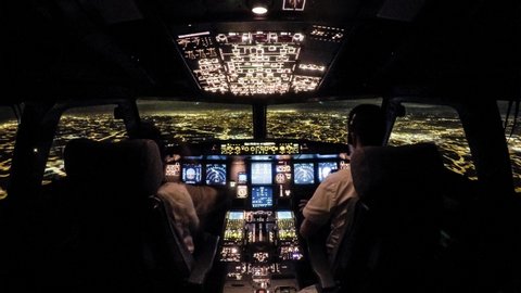 39 Airbus Cockpit Time Lapse Stock Video Footage - 4K and HD Video Clips |  Shutterstock