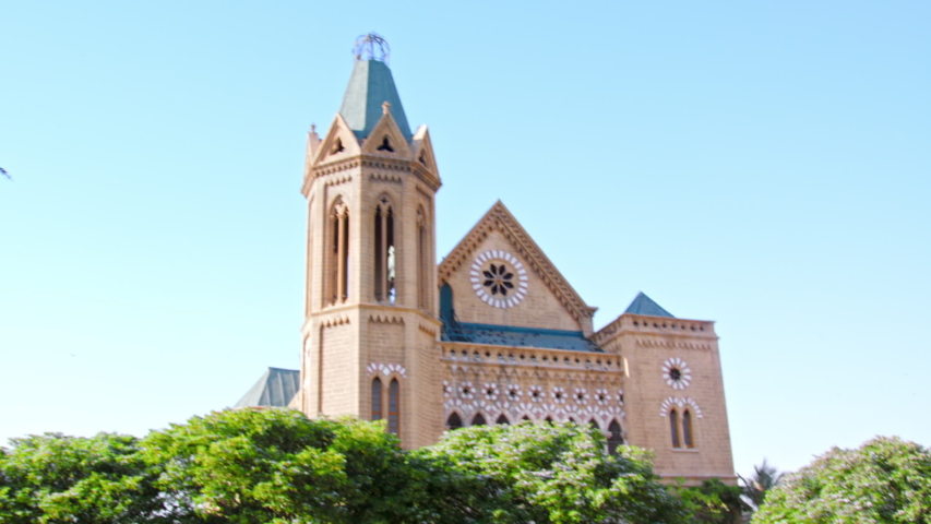 Unique beautiful shots of Frere hall in Karachi, build by the British Empire in 1800s, now a public property.