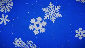 Winter Holiday Wool Knitted Snowflake Pattern Seamless Looping Background - Powered by Shutterstock - Get 15% off with code: PIKWIZARD15
