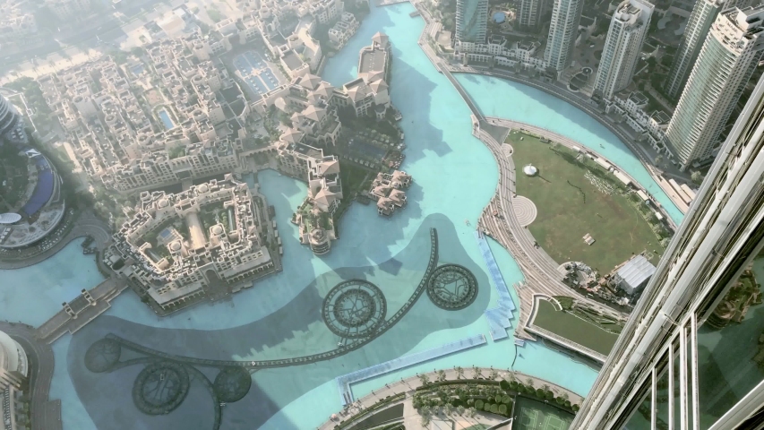 Wide shot of Dubai City | Shutterstock HD Video #1043057941