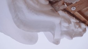 Heave snowfall in a wintry mountain alpine village, big snow cornice on a roof - Powered by Shutterstock - Get 15% off with code: PIKWIZARD15