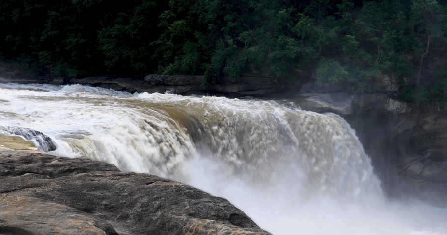 Waterfall On The Cumberland River In Kentucky Image - Free Stock Photo ...