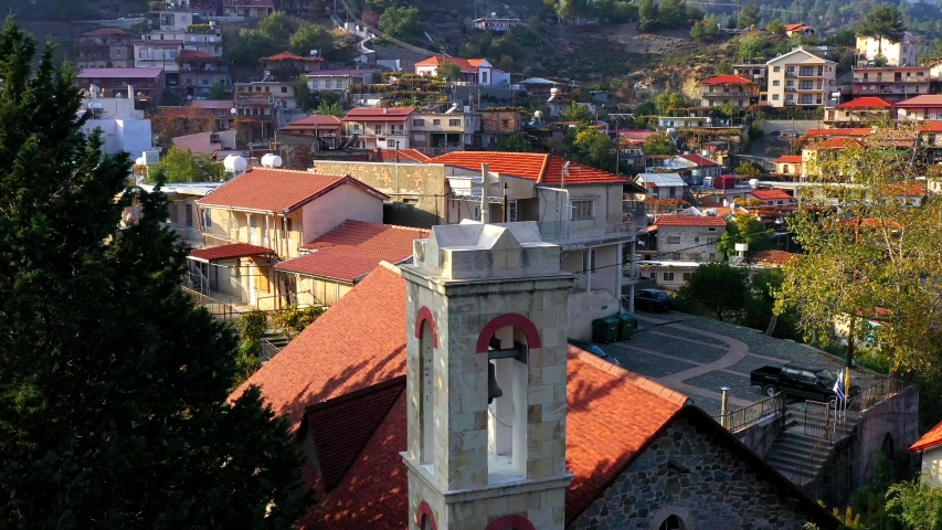 Agios Nikolaos church at Polystypos village. Nicosia District of Cyprus