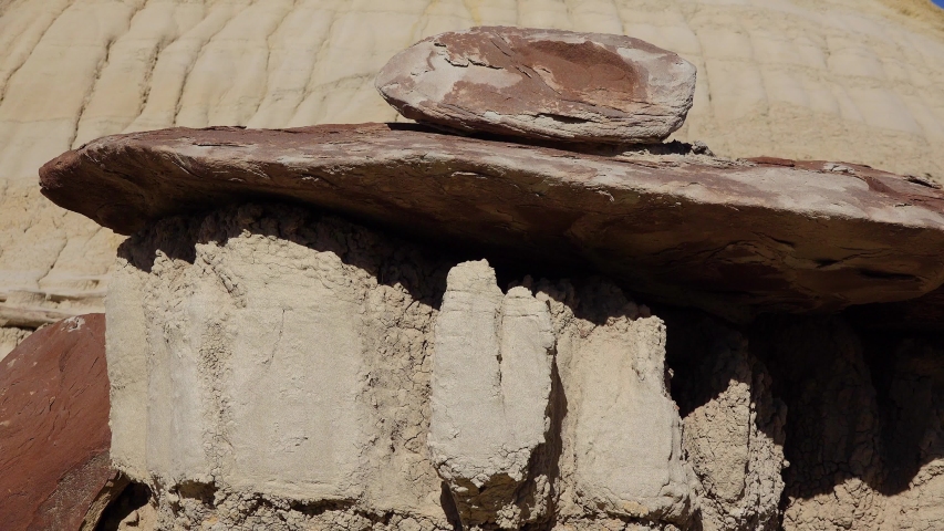 Rock formations at the Ah-shi-sle-pah Wash, Wilderness Study Area, New Mexico 