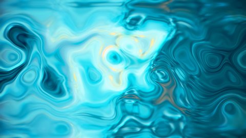 4k Abstract liquid animation. Liquid paint colorful bubbles patterns of moving surface, a river of liquid, movement of colorful paint.