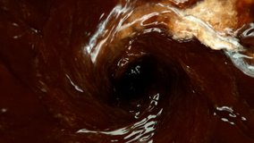 Super slow motion of pouring milk into coffee drink. Filmed on very high speed camera, 1000 fps. - Powered by Shutterstock - Get 15% off with code: PIKWIZARD15