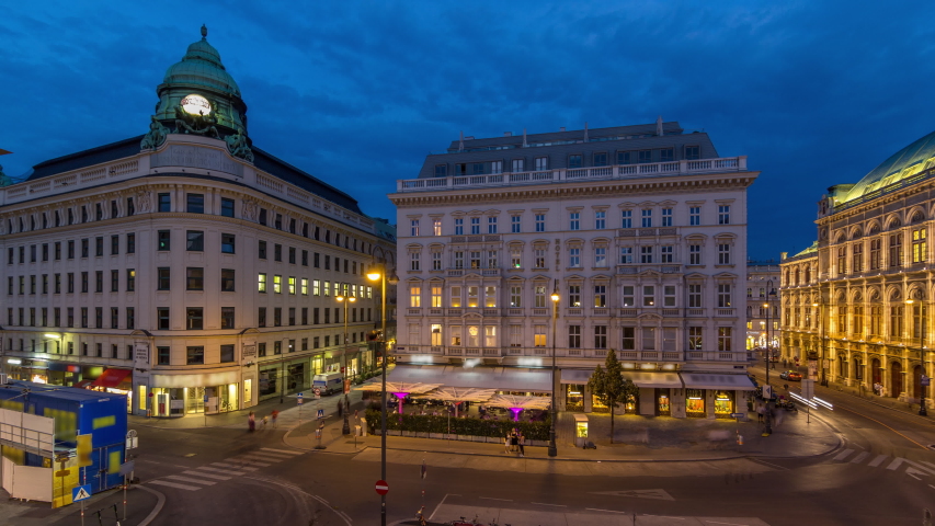 Albertina Terrace in the Innere Stadt in Vienna, Austria image - Free ...