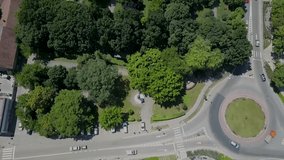 Salonta/Romania   Aerial video of Szalontai utazas in Salonta , Romania      taken by drone camera