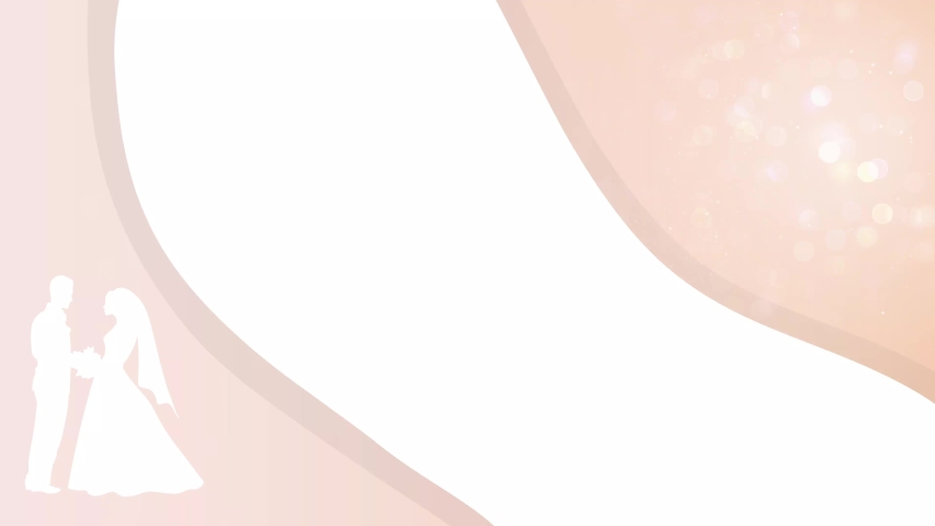 Loopable gifable looping animation wedding bride groom landing page homepage presentation