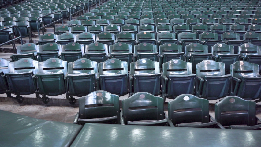 Rows of Green Chairs image - Free stock photo - Public Domain photo - CC0 Images