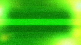 Old green TV screen Noise flickers. Damaged analog video signal with bad interference. Real VHS glitch effects